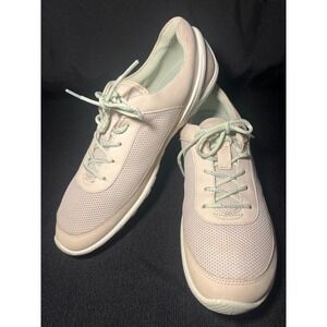 ECCO Biom2.2 Limestone Leather Mesh Comfort Everyday Walking Sneaker Women Sz 10